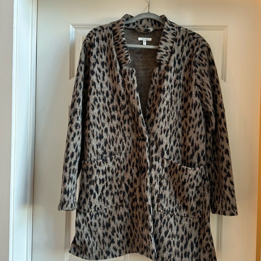 Beautiful Animal Print Coat